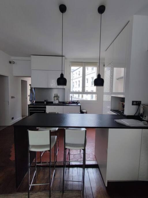 Air Conditioning Paris Central Stylish Apartment Luaran gambar